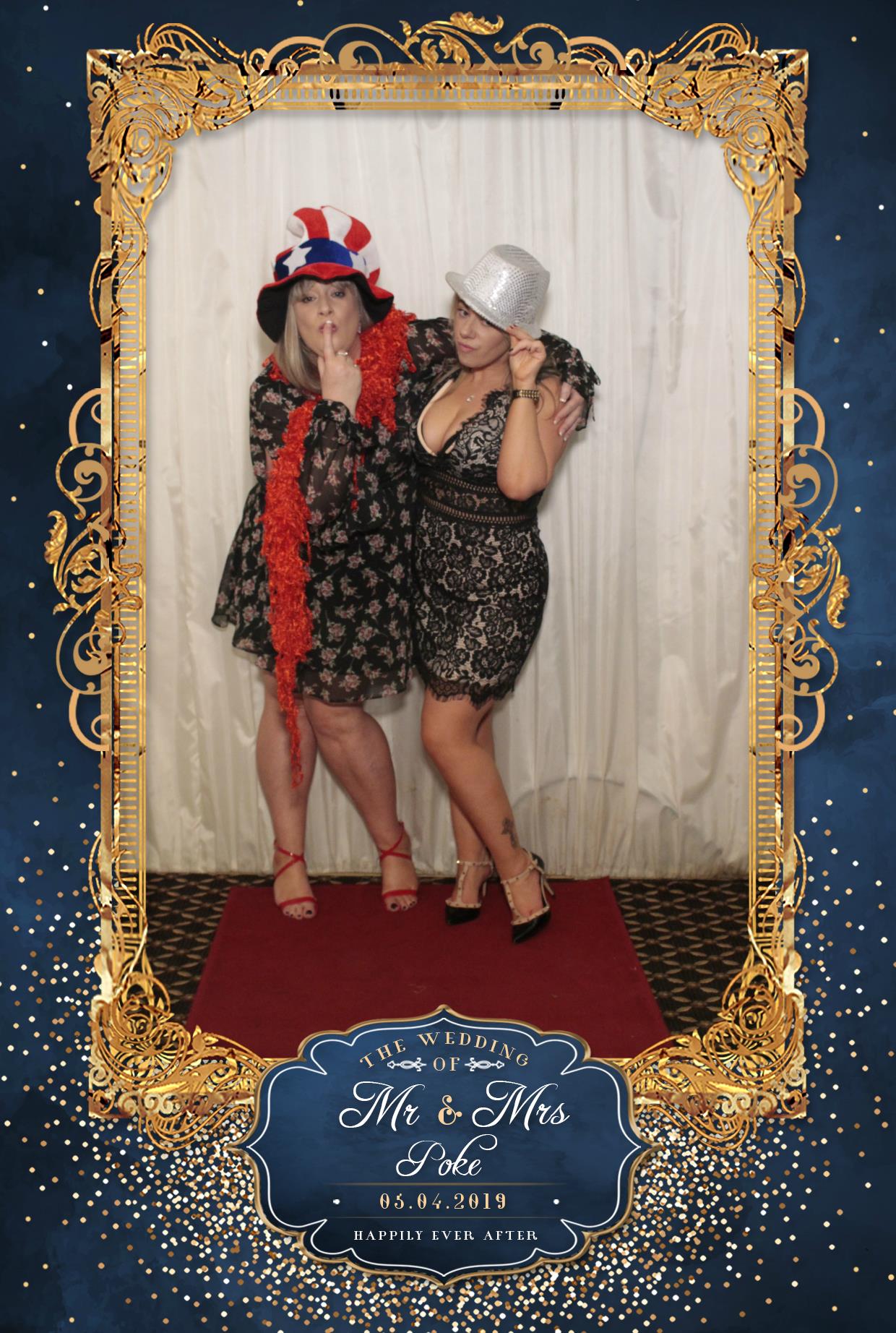 Mr & Mrs Poke | View more photos from the event at gallery.myphotoboothexperience.co.uk/u/MyPhotoBoothExperienceLtd/Mr-Mrs-Poke